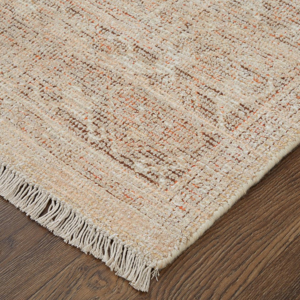 Feizy Rugs Caldwell Handwoven Wool & Viscose Area Rug – Transitional Elegance In Gray, Blue & Ivory Tones Orange,Tan,Ivory Wool,Viscose 8798977fornivyc50