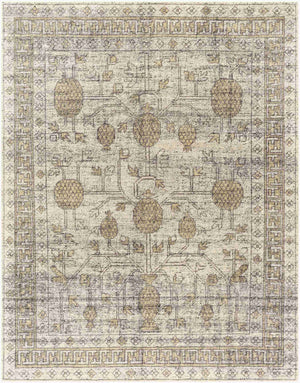Surya Tulu 10' X 14' Handmade Wool Rug - Timeless Elegance For High-traffic Areas, Perfectly Crafted In India Pewter Wool Tlu2301-23