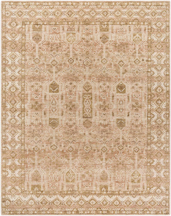 Surya Tulu 10' X 14' Handmade Wool Rug - Timeless Elegance For High-traffic Areas, Perfectly Crafted In India Beige Wool Tlu2302-810