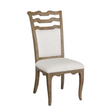 Pulaski Furniture Weston Hills Upholstered Side Chair 2 Pack Natural, Upholstered Solid Hardwood P293-DR-K6