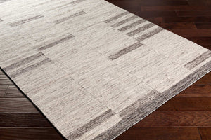 Surya Tamaris Handmade 2' X 3' Wool & Viscose Area Rug - Soft, Easy-clean, Global Style For Any Room Light Gray Wool,Viscose Tmi2303-23