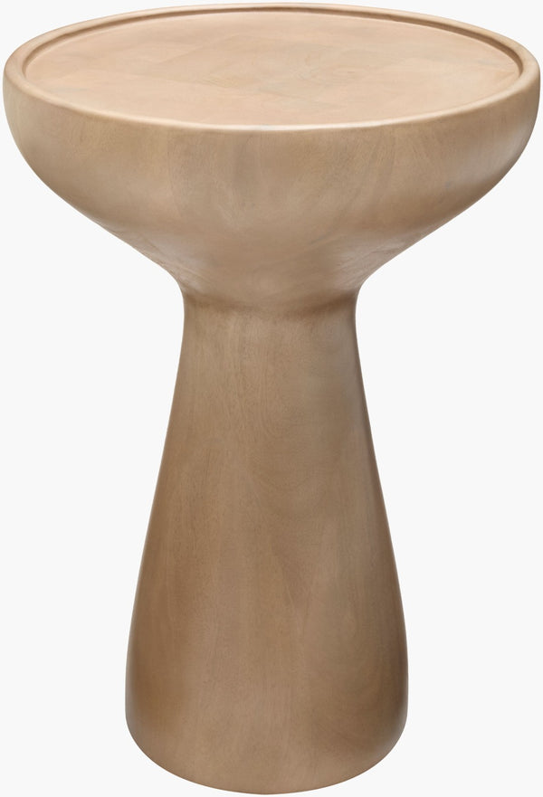 Surya Tomlee Compact Minimalist End Table Handcrafted in India for Living Room Decor TMLE001-191313