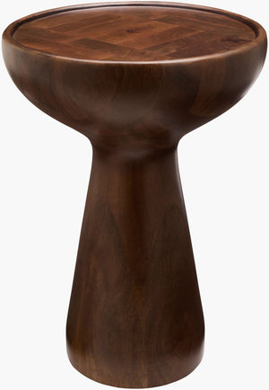 Surya Tomlee Compact Square End Table Minimalist Design for Small Spaces and Modern Rooms TMLE002-191313