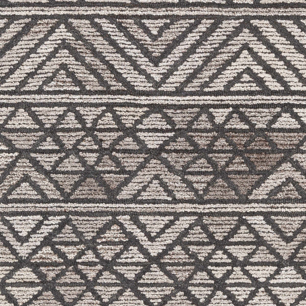 Surya Tahoma 5' X 7'6" Handmade Global-inspired Rug - Elegant, Eco-friendly, Low Pile Charm For Your Home! Gray Wool,Viscose Tmo1002-576