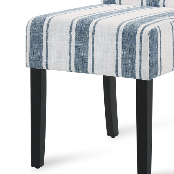 English Elm Christopher Knight Home® - DINING Chair with Plush Fabric Upholstery, Rubberwood Legs, Contemporary Minimalist Comfort and Style Blue 60162.00DBLULNN