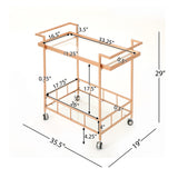 Christopher Knight Home® - Noble House - - Selby Bar Cart