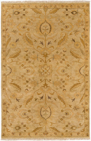 Surya Temptress Luxurious 2' X 3' Handmade New Zealand Wool Rug - Timeless Style For High Traffic Areas Light Olive Nz Wool Tms3003-58