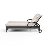 Monterey Double Chaise in Canvas Henna w/ Self Welt SW3001-99-5407 Sunset West