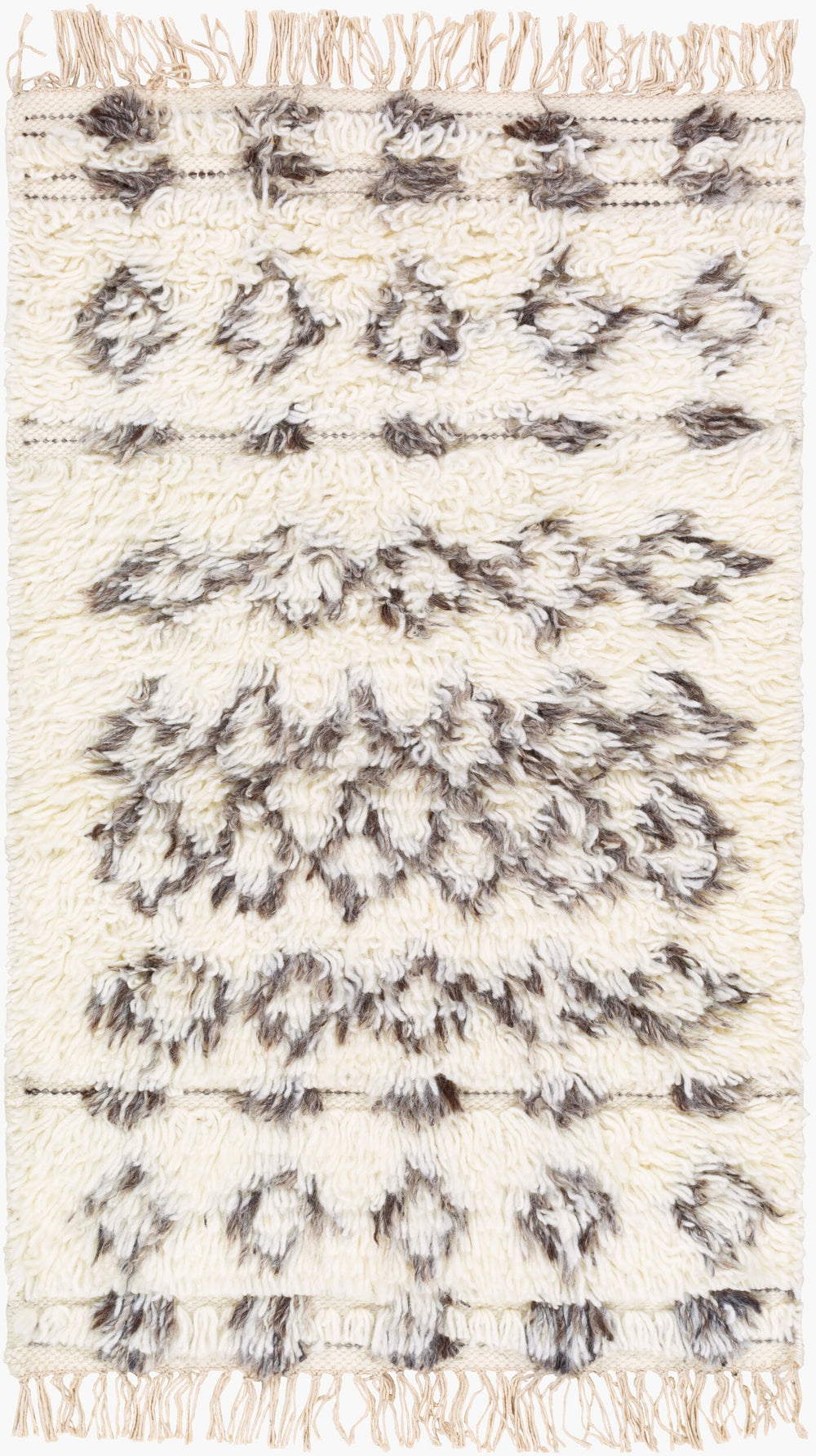 Surya Tulum 2' X 3' Handmade Rug - Global Inspired Elegance, Durable Nz Wool, Plush Pile - Perfect Decor! Beige Nz Wool Tmu2303-23