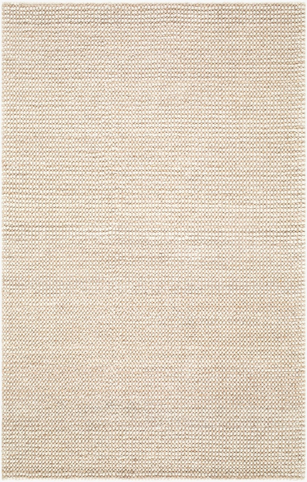Livabliss Tommy Handwoven Wool Blend Area Rug for Living Room Modern Minimalist Low Pile Floor Sandstone, Ivor 10' x 14' TMY2300-1014