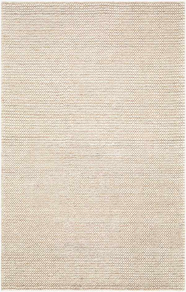 Livabliss Tommy Handwoven Wool Blend Area Rug for Living Room Modern Minimalist Low Pile Floor Sandstone, Ivor 10' x 14' TMY2300-1014