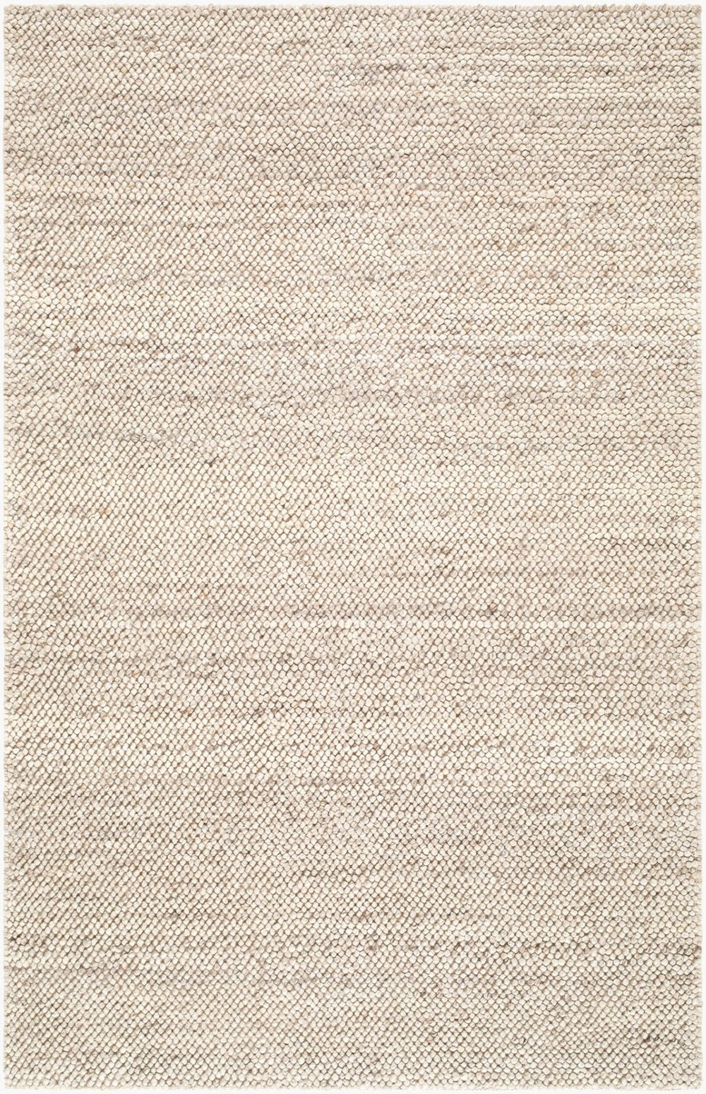 Livabliss Tommy Handwoven Wool Blend Area Rug Low Pile Minimalist Style for Living Dining Rooms Beige, Taupe 9' x 12' TMY2301-912