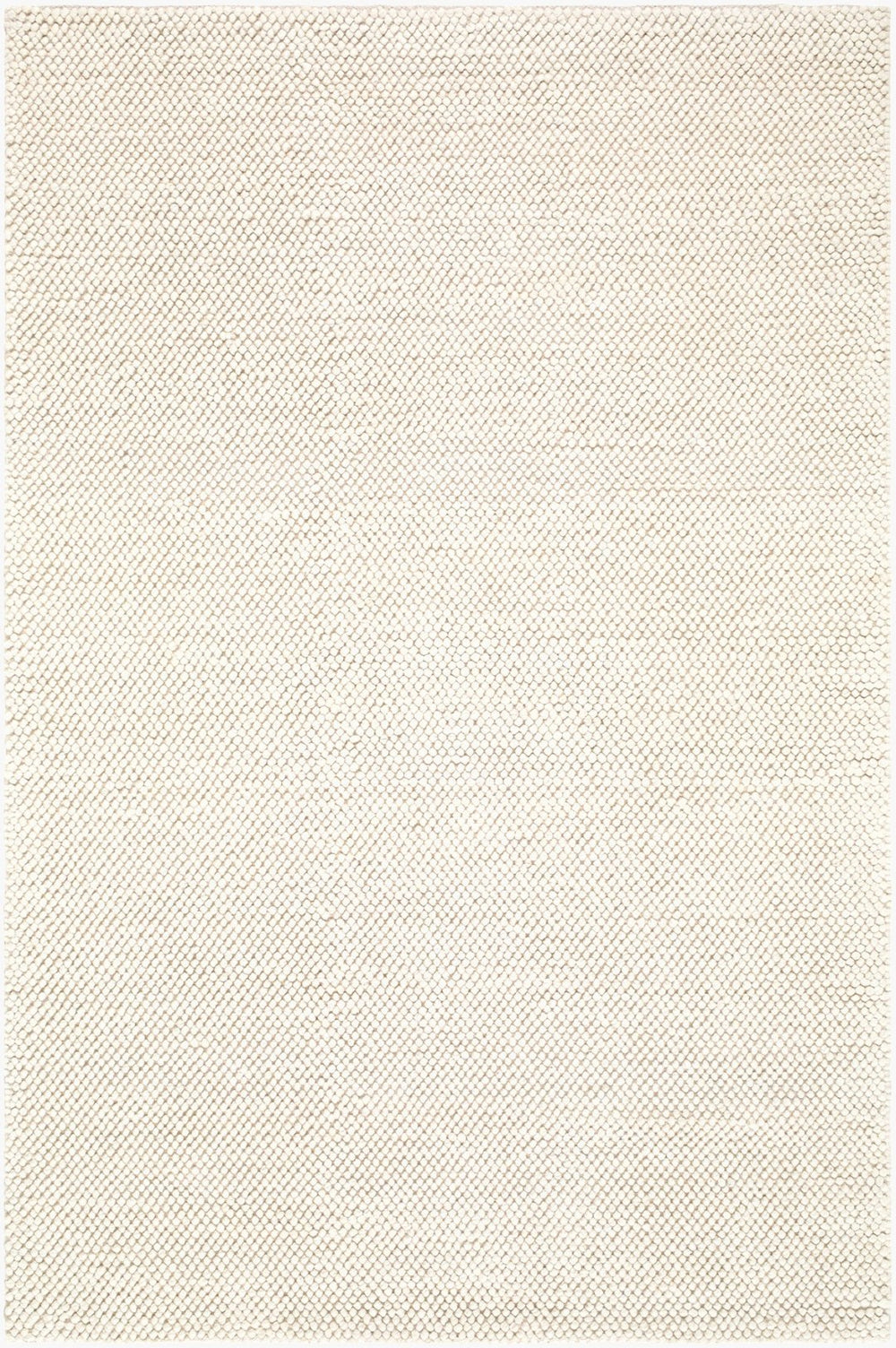 Livabliss Tommy Handwoven Wool Blend Low Pile Area Rug for Modern Living Spaces Ivory, Cream 10' x 14' TMY2303-1014
