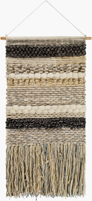 Livabliss Teresina Handcrafted Viscose Wool Woven Wall Hanging Artisan Textile Decor Accent TNA1001-2448