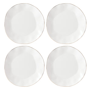 Lenox Blue Bay 4-Piece Dinner Plate Set Blue, WHITE PORCELAIN 890198