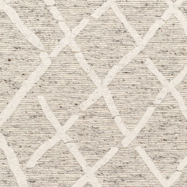 Surya Tenerife 2' X 3' Handmade Moroccan-inspired Rug - Exquisite Wool, Plush Comfort, And Unique Fringe Detail Slate Wool Tnf2301-576