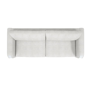 A.R.T. Furniture Rothko Sofa - Contemporary Driftwood Finish With Low Profile, Plush Cushions & Durable Design Features White Rubberwood Solids,Foam,Fabric,Metal 529501-5517