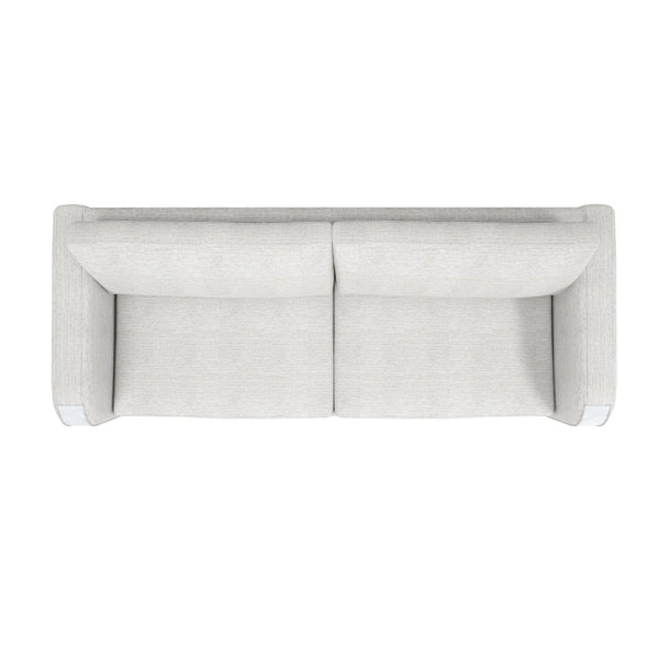 A.R.T. Furniture Rothko Sofa - Contemporary Driftwood Finish With Low Profile, Plush Cushions & Durable Design Features White Rubberwood Solids,Foam,Fabric,Metal 529501-5517