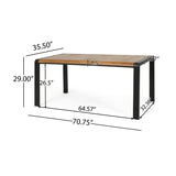 Christopher Knight Home® Noble House Modern Dinning Table