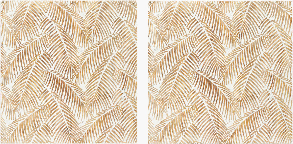 Surya Tanu 24" Dimensional Wall Accent - Global Inspired Elegance For Eclectic Home Decor, Made In India Main, White  Tnu001-2424