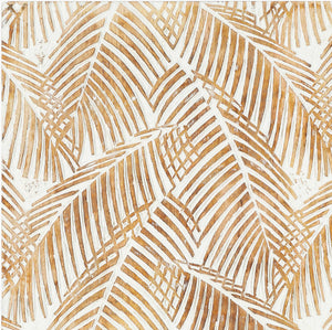 Surya Tanu 24" Dimensional Wall Accent - Global Inspired Elegance For Eclectic Home Decor, Made In India Main, White  Tnu001-2424