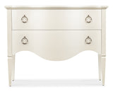 Bella Donna Two-Drawer Chest Whites/Creams/Beiges BellaDonna Collection 6900-85004-05 Hooker Furniture