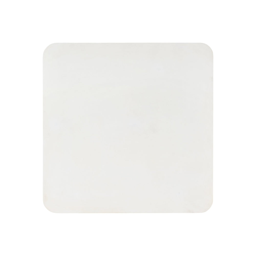 Bernhardt Bernhardt Colonnade Side Table With Faux Stone Top And Reeded Gmelina Base, Modern Accent Piece 458111