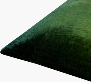 Surya Theodosia 18"L X 18"W Elegant Viscose Accent Pillow - Versatile Home Decor For Any Space Dark Green Viscose,Viscose Tod004-2222p