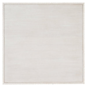 Bernhardt Bernhardt Solaria Square Cocktail Table—44" Weathered Bone Chiseled Cast-Resin Frame, Wood Inset Top And Hidden Casters 310023