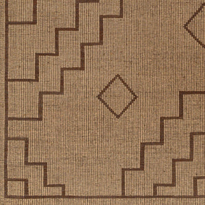 Surya Touareg 10' X 14' Handmade Jute & Leather Area Rug – Unique Global Style With Easy Maintenance! Tan Jute,Leather Tog2301-1014