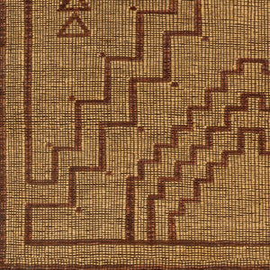 Livabliss Touareg Handwoven Jute Leather Flatweave Area Rug Artisan Fringe Living Room Accent TOG2303-912