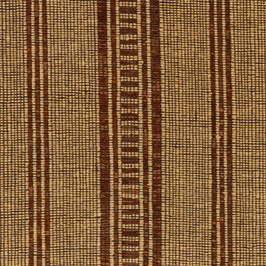 Livabliss Touareg Handwoven Jute Leather Flatweave Area Rug Bohemian Artisan Natural Fringe Accent Mustard, Brown 9' x 12' TOG2306-912