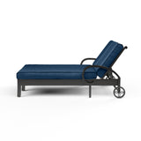 Monterey Double Chaise in Spectrum Carbon w/ Self Welt SW3001-99-48085 Sunset West