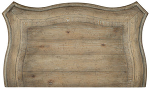 Hooker Furniture Castella Antique Slate Three-Drawer Nightstand With Cedar & Felt Liners, Usb Power & Ambient Light 5878-90016-80