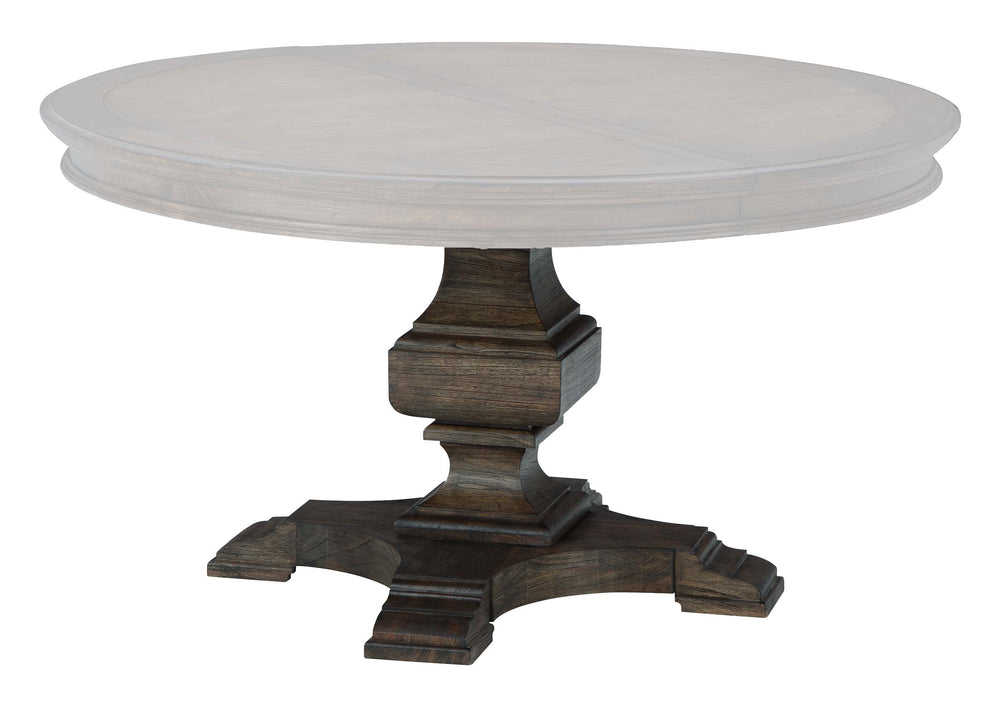 Hekman Furniture 25421b Round Dining Table Base By  - Elegant Design For Modern Homes & Spaces Wellington Java Wellington Estates Rd Dng Tble Base 25421b