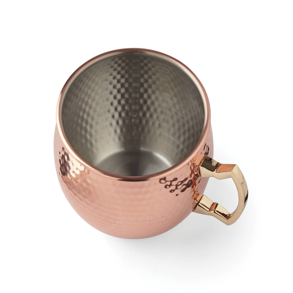 Lenox Cambridge 20 Oz Hammered Copper Moscow Mule Mugs, Set of 2 NO COLOR METAL EAHMM1CPCB1BM