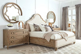 A.R.T. Furniture Architrave California King Upholstered Panel Bed 277127-2608 Brown 277127-2608