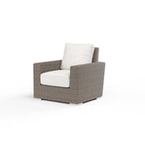 Coronado Club Chair in Canvas Flax w/ Self Welt SW2101-21-FLAX-STKIT Sunset West