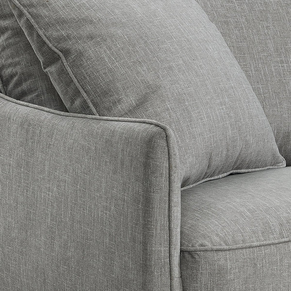 Porter Designs Cavett Mid-century Modern Sofa – Elevate Your Space With Chic Comfort And Style! Cream Fabric 01-33c-01-9224