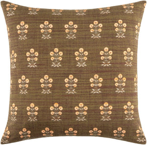 Livabliss Tarpon Cotton Woven Square Accent Pillow Minimalist Modern Sofa Bedroom Decor TPO001-1818