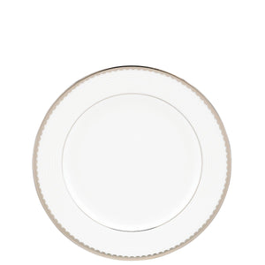 Lenox Kate Spade Sugar Pointe Bread Plate White, WHITE BONE CHINA 847381