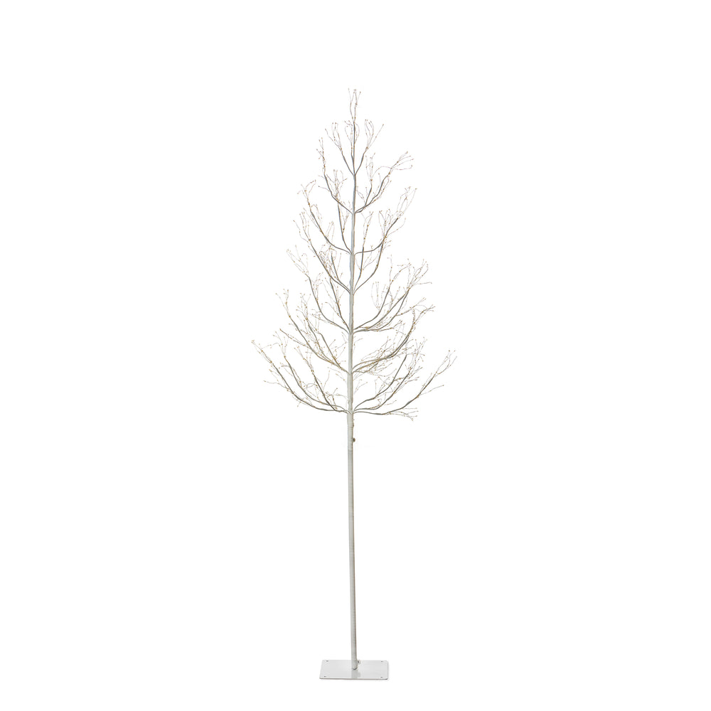 Winter White Adjustable Height LED Lighted Tree, 5-6' XLQ40599 Park Hill