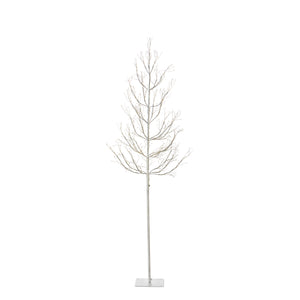 Winter White Adjustable Height LED Lighted Tree, 5-6' XLQ40599 Park Hill