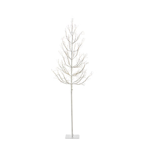 Winter White Adjustable Height LED Lighted Tree, 5-6' XLQ40599 Park Hill