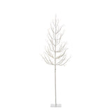 Winter White Adjustable Height LED Lighted Tree, 5-6' XLQ40599 Park Hill