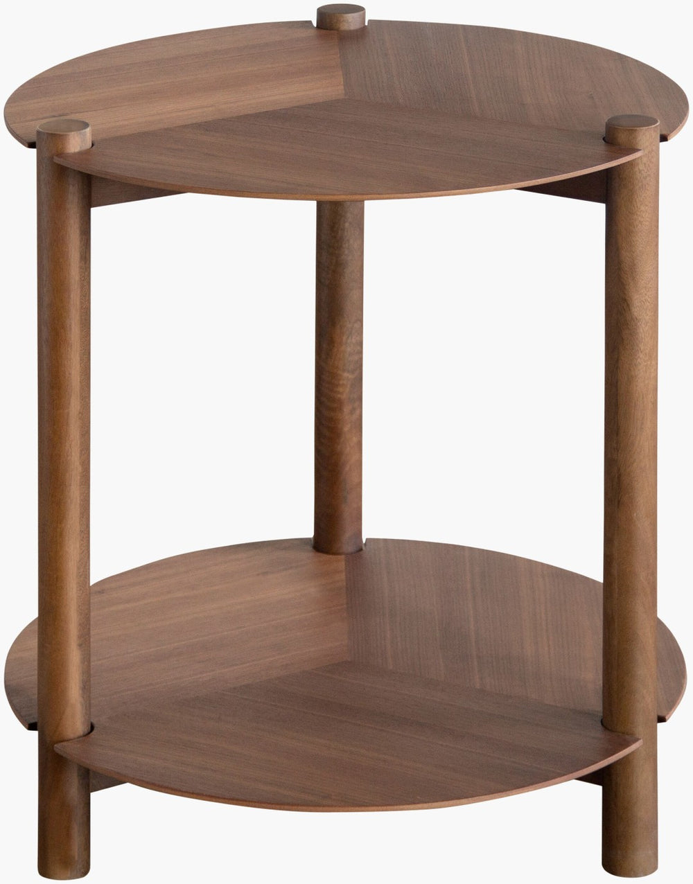 Livabliss Tiral Geometric Mid-century Modern End Table Compact Square Design for Living Room TRAL001-232020