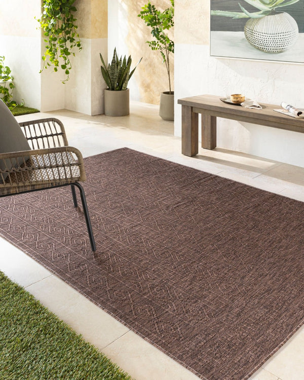 Livabliss Terrace Turkish Machine Woven Polypropylene Area Rug for Indoor Outdoor Living Spaces TRC2300-9212