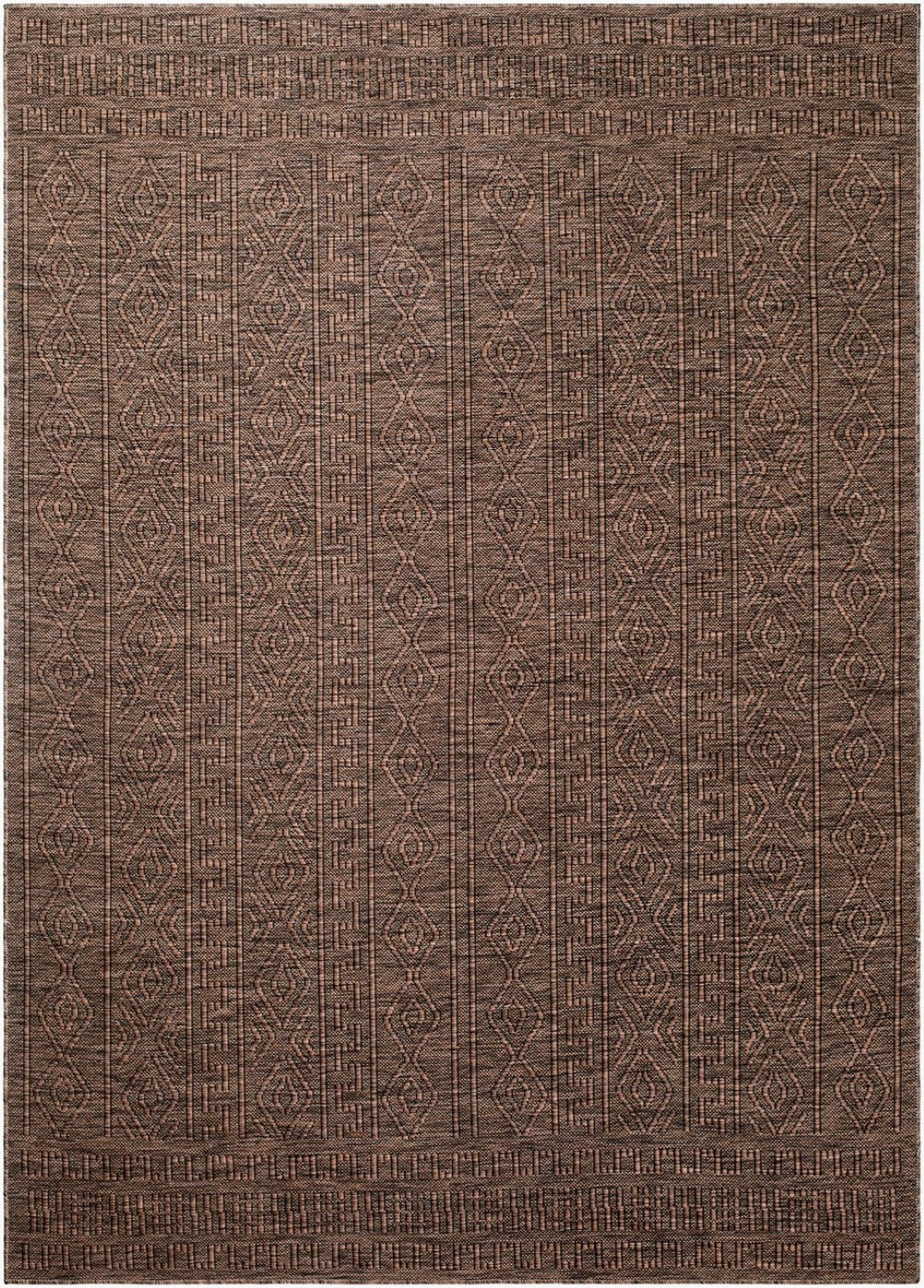 Livabliss Terrace Turkish Machine Woven Polypropylene Area Rug for Indoor Outdoor Living Spaces TRC2300-9212