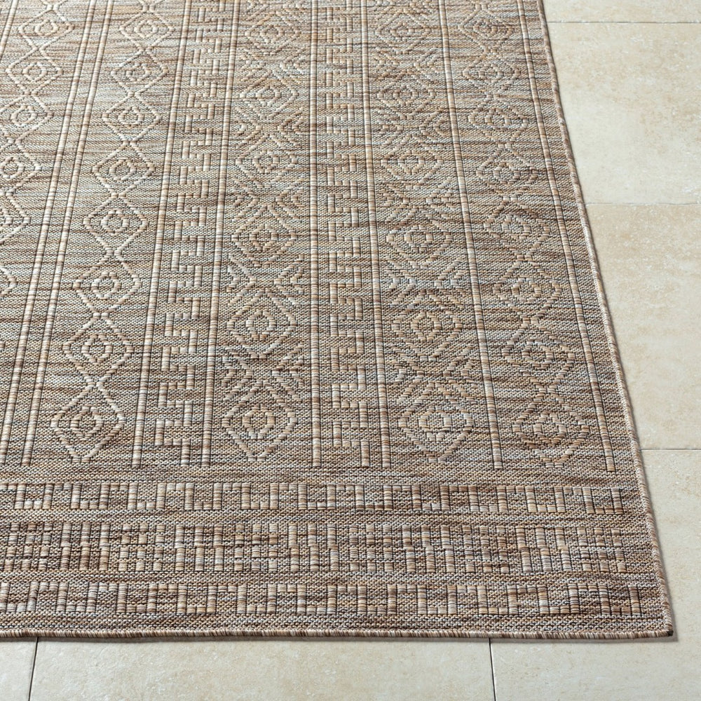 Livabliss Terrace Collection Machine Woven Polypropylene Rug for Entryway Balcony or Patio Yellow, Mustard 3'11" x 5'7" TRC2304-31157