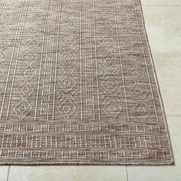 Livabliss Terrace Collection Machine Woven Polypropylene Rug for Entryway Balcony or Patio Yellow, Mustard 3'11" x 5'7" TRC2304-31157